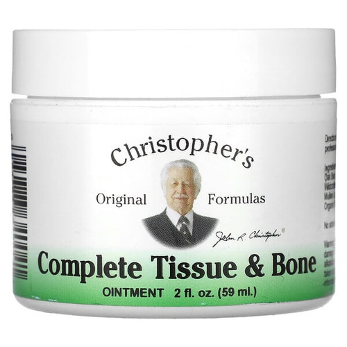 <img alt="Christophers Original Formulas, Complete Tissue & Bone Ointment, 2 fl oz (59 ml)" title="Christophers Original Formulas, Complete Tissue & Bone Ointment, 2 fl oz (59 ml),084783340041"
