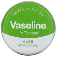 3 PACK OF Vaseline, Lip Therapy, Aloe, 0.6 oz (17 g)