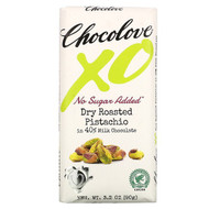 3 PACK OF Chocolove, XO, Dry Roasted Pistachio in 40% Milk Chocolate Bar, 3.2 oz ( 90 g)