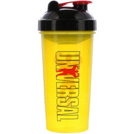 3 PACK OF Universal Nutrition, Logo Shaker Cup, Yellow, 30 oz