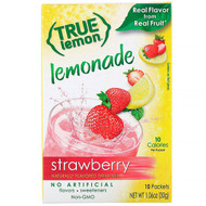 3 PACK OF True Citrus, True Lemon, Strawberry Lemonade, 10 Packets, 1.06 oz (30 g)