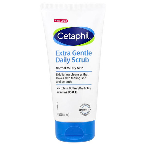 <img alt="Cetaphil, Extra Gentle Daily Scrub, Normal to Oily Skin, 6 fl oz (178 ml)" title="Cetaphil, Extra Gentle Daily Scrub, Normal to Oily Skin, 6 fl oz (178 ml),302993889182"