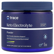 <img alt="Trace, Keto Electrolyte Powder, Lemon Lime, 13 oz (369 g)" title="Trace, Keto Electrolyte Powder, Lemon Lime, 13 oz (369 g),878941005596"