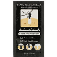 3 PACK OF Tosowoong, Black-Head Nose Pack,  8 Sheets