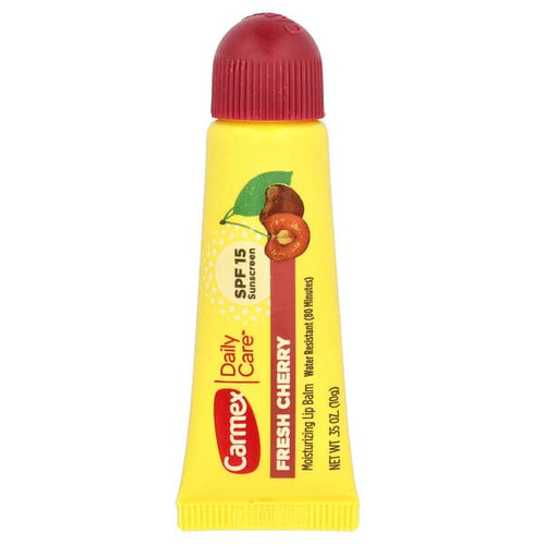 <img alt="3 PACK of Carmex, Daily Care, Moisturizing Lip Balm, SPF 15, Fresh Cherry, 0.35 oz (10 g)" title="3 PACK of Carmex, Daily Care, Moisturizing Lip Balm, SPF 15, Fresh Cherry, 0.35 oz (10 g),083078009557"