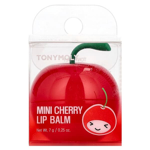 <img alt="TonyMoly, Mini Cherry Lip Balm, 0.25 oz (7 g)" title="TonyMoly, Mini Cherry Lip Balm, 0.25 oz (7 g),8806358556785"