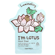 <img alt="TonyMoly, Im Lotus, Luminating Beauty Mask Sheet, 1 Sheet, 0.74 oz (21 g)" title="TonyMoly, Im Lotus, Luminating Beauty Mask Sheet, 1 Sheet, 0.74 oz (21 g),8806194024165"