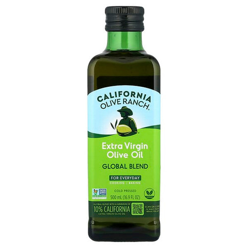 <img alt="California Olive Ranch, Global Blend, Extra Virgin Olive Oil, For Everyday, 16.9 fl oz (500 ml)" title="California Olive Ranch, Global Blend, Extra Virgin Olive Oil, For Everyday, 16.9 fl oz (500 ml),850687100056"