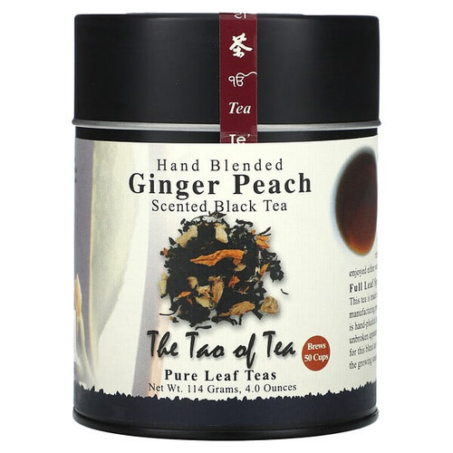 <img alt="The Tao of Tea, Hand Blended Scented Black Tea, Ginger Peach, 4 oz (114 g)" title="The Tao of Tea, Hand Blended Scented Black Tea, Ginger Peach, 4 oz (114 g),689951710604"