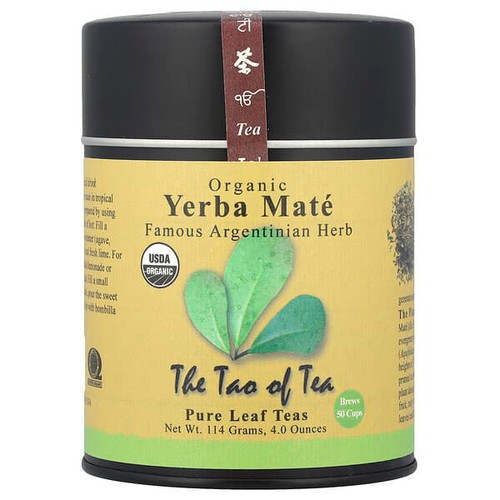 <img alt="The Tao of Tea, Organic Yerba Mate, 4 oz (114 g)" title="The Tao of Tea, Organic Yerba Mate, 4 oz (114 g),689951915009"