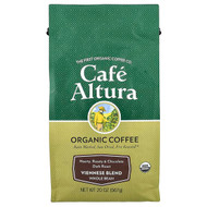 <img alt="Cafe Altura, Organic Coffee, Viennese Blend, Whole Bean, Dark Roast, 20 oz (567 g)" title="Cafe Altura, Organic Coffee, Viennese Blend, Whole Bean, Dark Roast, 20 oz (567 g),032843336251"