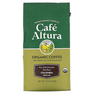 <img alt="Cafe Altura, Organic Coffee, Colombia, Ground, Dark Roast, 10 oz (283 g)" title="Cafe Altura, Organic Coffee, Colombia, Ground, Dark Roast, 10 oz (283 g),032843335483"