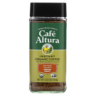 <img alt="Cafe Altura, Instant Organic Coffee, Medium Roast, Freeze-Dried, 3.53 oz (100 g)" title="Cafe Altura, Instant Organic Coffee, Medium Roast, Freeze-Dried, 3.53 oz (100 g),032843338019"