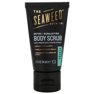 3 PACK OF The Seaweed Bath Co., Awaken Exfoliating Detox Body Scrub, Rosemary & Mint, 1.5 fl oz (44 ml)