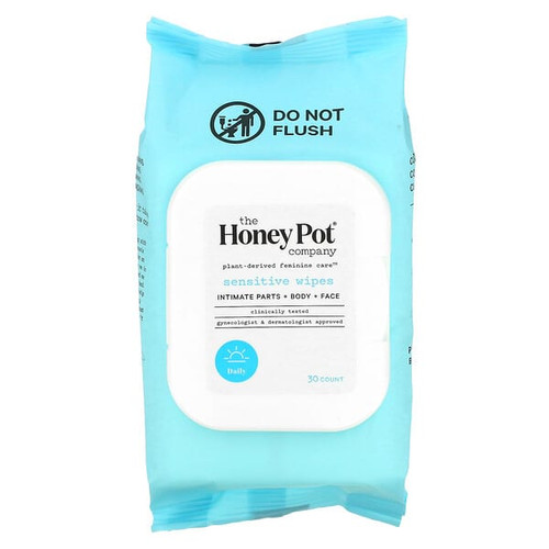 <img alt="The Honey Pot Company, Sensitive Wipes, 30 Count" title="The Honey Pot Company, Sensitive Wipes, 30 Count,851669008070"