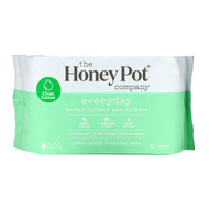 3 PACK OF The Honey Pot Company, Herbal-Infused Pantiliners, Everyday, 30 Count