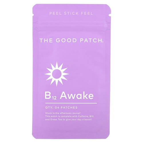 <img alt="The Good Patch, B12 Awake, 4 Patches" title="The Good Patch, B12 Awake, 4 Patches,860361001067"