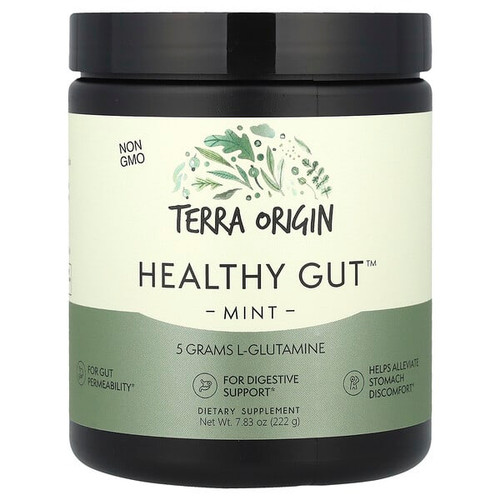 <img alt="Terra Origin, Healthy Gut, Mint, 7.83 oz (222 g)" title="Terra Origin, Healthy Gut, Mint, 7.83 oz (222 g),857668007571"