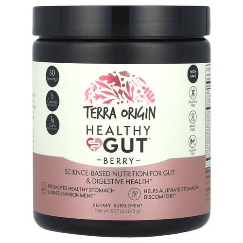 <img alt="Terra Origin, Healthy Gut, Berry, 8.57 oz (243 g)" title="Terra Origin, Healthy Gut, Berry, 8.57 oz (243 g),857668007489"