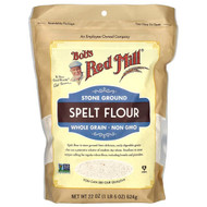 <img alt="Bobs Red Mill, Spelt Flour, Whole Grain, 22 oz (624 g)" title="Bobs Red Mill, Spelt Flour, Whole Grain, 22 oz (624 g),039978116505"