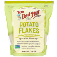 3 PACK OF Bobs Red Mill, Potato Flakes, Instant Mashed Potatoes, 16 oz (454 g)