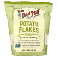 <img alt="Bobs Red Mill, Potato Flakes, Instant Mashed Potatoes, 16 oz (454 g)" title="Bobs Red Mill, Potato Flakes, Instant Mashed Potatoes, 16 oz (454 g),039978043313"