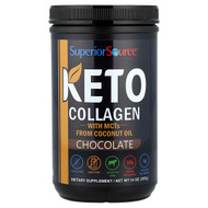 <img alt="Superior Source, Keto Collagen Powder with MCTs, Chocolate, 14 oz (397 g)" title="Superior Source, Keto Collagen Powder with MCTs, Chocolate, 14 oz (397 g),076635400508"