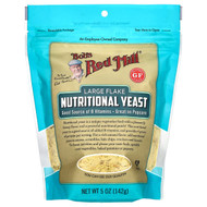 <img alt="Bobs Red Mill, Large Flake Nutritional Yeast, Gluten Free, 5 oz (142 g)" title="Bobs Red Mill, Large Flake Nutritional Yeast, Gluten Free, 5 oz (142 g),039978025463"