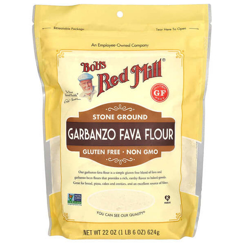 <img alt="Bobs Red Mill, Garbanzo Fava Flour, Gluten Free, 22 oz (624 g)" title="Bobs Red Mill, Garbanzo Fava Flour, Gluten Free, 22 oz (624 g),039978114570"