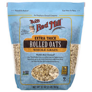 <img alt="Bobs Red Mill, Extra Thick Rolled Oats, Whole Grain, 32 oz (907 g)" title="Bobs Red Mill, Extra Thick Rolled Oats, Whole Grain, 32 oz (907 g),039978051554"