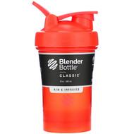 Blender Bottle, Classic With Loop, Red, 20 oz
