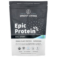 <img alt="Sprout Living, Epic Protein, Real Sport, Organic Plant Protein + Superfoods, 1 lb (456 g)" title="Sprout Living, Epic Protein, Real Sport, Organic Plant Protein + Superfoods, 1 lb (456 g),852457007749"
