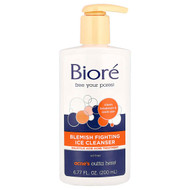 <img alt="Biore, Blemish Fighting Ice Cleanser, 6.77 fl oz (200 ml)" title="Biore, Blemish Fighting Ice Cleanser, 6.77 fl oz (200 ml),019100169890"