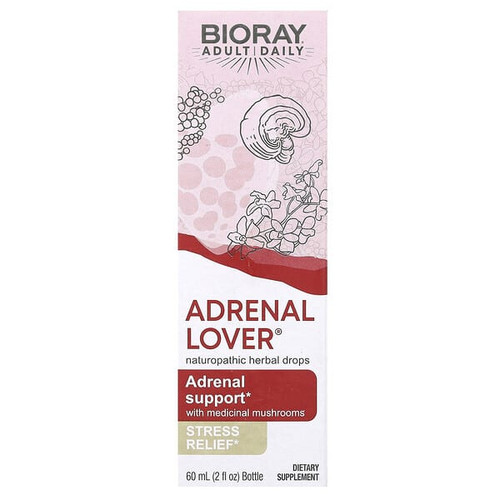 <img alt="Bioray, Adrenal Lover, Adrenal Support with Medical Mushrooms, 2 fl oz (60 ml)" title="Bioray, Adrenal Lover, Adrenal Support with Medical Mushrooms, 2 fl oz (60 ml),646858160086"