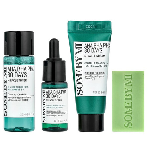 <img alt="SOME BY MI, AHA.BHA.PHA 30 Days Miracle Starter Kit Edition, 4 Piece Kit" title="SOME BY MI, AHA.BHA.PHA 30 Days Miracle Starter Kit Edition, 4 Piece Kit,8809647390008"