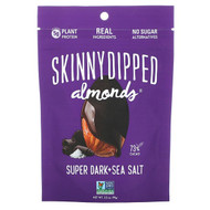 3 PACK OF Skinny Dipped, Skinny Dipped Almonds, Super Dark + Sea Salt, 3.5 oz (99 g)