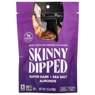 <img alt="SkinnyDipped, Super Dark + Sea Salt Almonds, 3.5 oz (99 g)" title="SkinnyDipped, Super Dark + Sea Salt Almonds, 3.5 oz (99 g),851562008290"