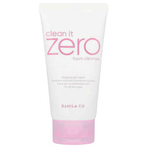 <img alt="Banila Co, Clean It Zero, Foam Cleanser, 5.07 fl oz (150 ml)" title="Banila Co, Clean It Zero, Foam Cleanser, 5.07 fl oz (150 ml),8809560220062"