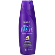 3 PACK OF Aussie, Miracle Moist, Shampoo, Avocado & Australian Jojoba Oil, 12.1 fl oz (360 ml)