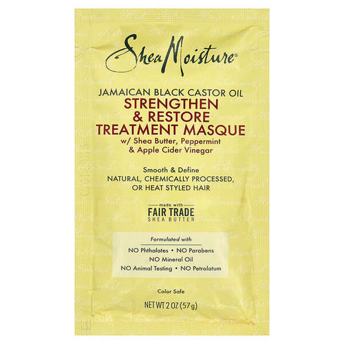 <img alt="3 PACK of SheaMoisture, Jamaican Black Castor Oil, Strengthen & Restore Treatment Hair Masque, 2 oz (57 g)" title="3 PACK of SheaMoisture, Jamaican Black Castor Oil, Strengthen & Restore Treatment Hair Masque, 2 oz (57 g),764302215899"