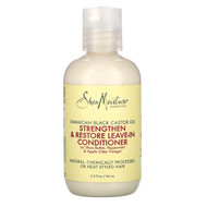 3 PACK OF SheaMoisture, Jamaican Black Castor Oil, Strengthen & Restore Leave-In Conditioner, 3.2 fl oz (94 ml)