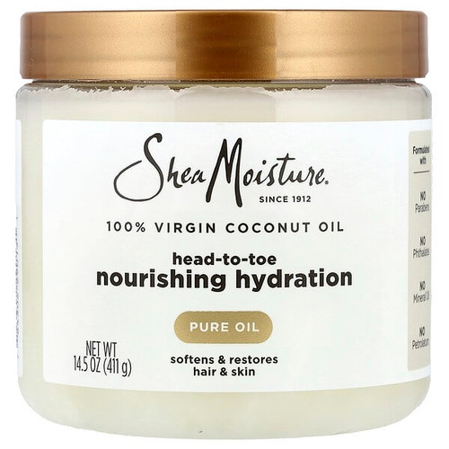 <img alt="SheaMoisture, 100% Virgin Coconut Oil, 14.5 oz (411 g)" title="SheaMoisture, 100% Virgin Coconut Oil, 14.5 oz (411 g),764302290131"