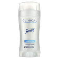 <img alt="Secret, Clinical 72 HR Invisible Solid Deodorant, Completely Clean,  2.6 oz (73 g)" title="Secret, Clinical 72 HR Invisible Solid Deodorant, Completely Clean,  2.6 oz (73 g),037000885207"