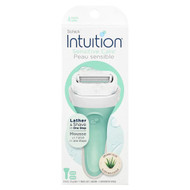 <img alt="Schick, Intuition, Sensitive Care, Organic Aloe, 1 Razor, 2 Cartridges" title="Schick, Intuition, Sensitive Care, Organic Aloe, 1 Razor, 2 Cartridges,841058040675"