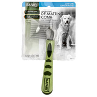 <img alt="Safari, Stainless Steel De-matting Comb, 1 Comb" title="Safari, Stainless Steel De-matting Comb, 1 Comb,076484513046"