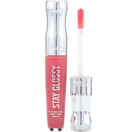 3 PACK OF Rimmel London, Stay Glossy Lip Gloss, 150 Claridges Ruby, .18 fl oz (5.5 ml)