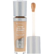 Rimmel London, Lasting Finish 25HR Breathable Long Wear Foundation, 300 Sand, 1 fl oz (30 ml)