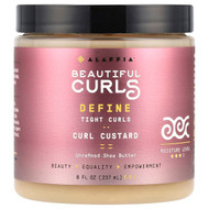 <img alt="Alaffia, Beautiful Curls, Define, Curl Custard, Unrefined Shea Butter, 8 fl oz (237 ml)" title="Alaffia, Beautiful Curls, Define, Curl Custard, Unrefined Shea Butter, 8 fl oz (237 ml),841320106047"