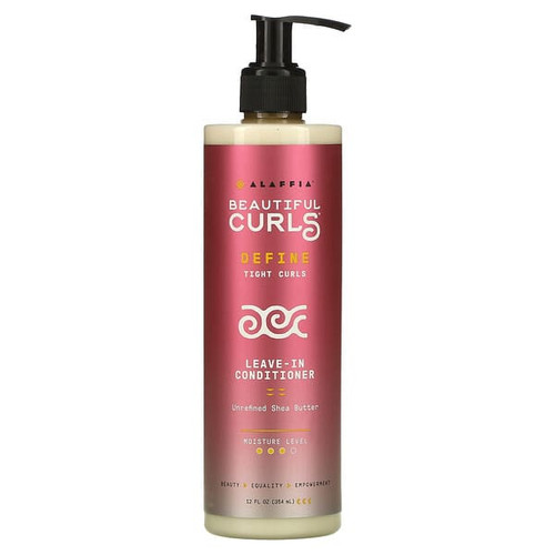 <img alt="Alaffia, Beautiful Curls, Leave-In Conditioner, Tight Curls, Unrefined Shea Butter, 12 fl oz (354 ml)" title="Alaffia, Beautiful Curls, Leave-In Conditioner, Tight Curls, Unrefined Shea Butter, 12 fl oz (354 ml),841320106016"