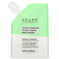 3 PACK OF Acure, Ultra Hydrating 12 Hour Facial Moisturizer, 0.67 fl oz (20 ml)